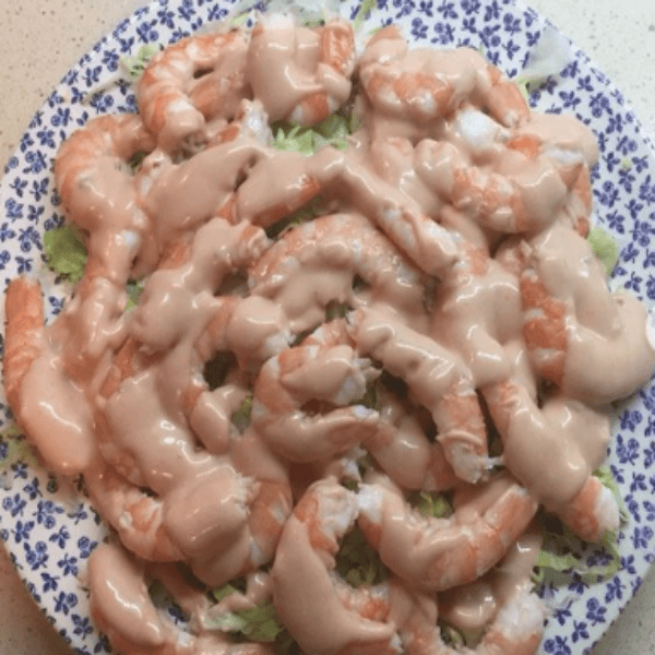 Cóctel de langostinos