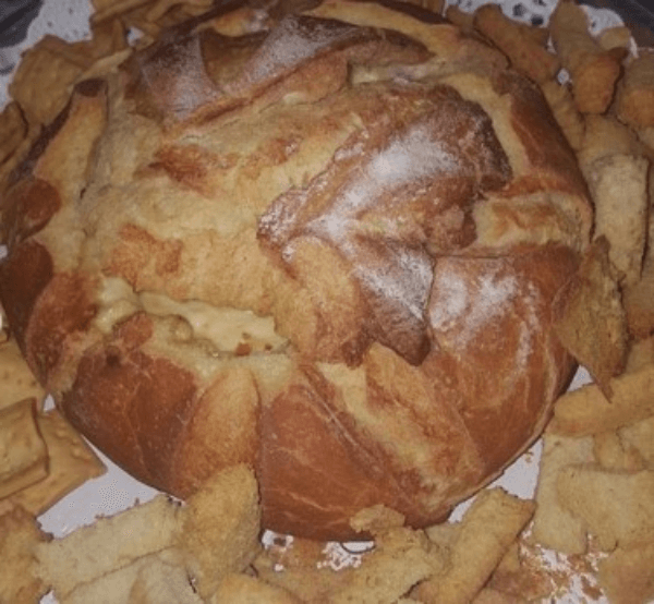 Pan relleno de queso