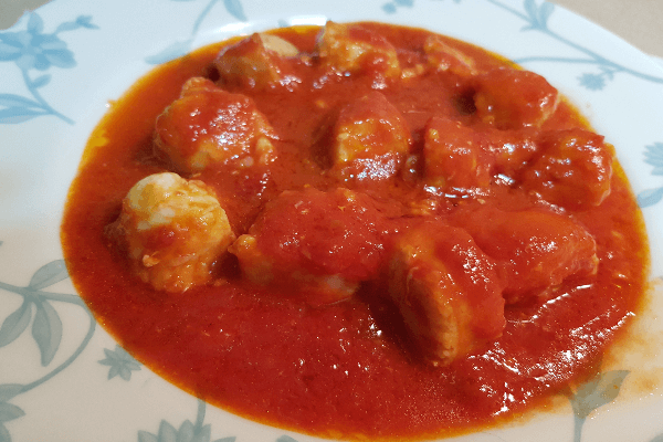 Merluza en salsa de tomate