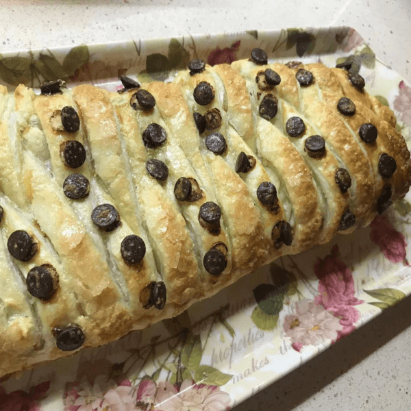 Trenza de dulce de leche de Caro y María