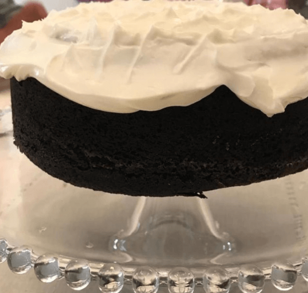 Tarta de cerveza negra