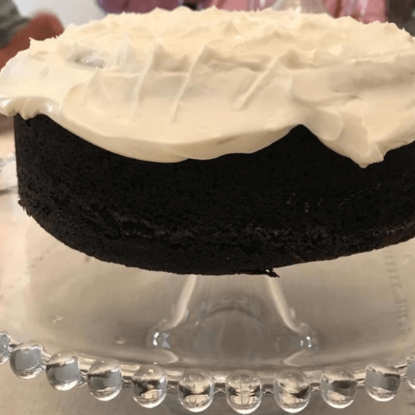 Tarta de cerveza negra
