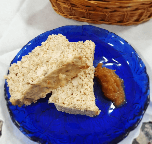 Pastel de pollo y boletus