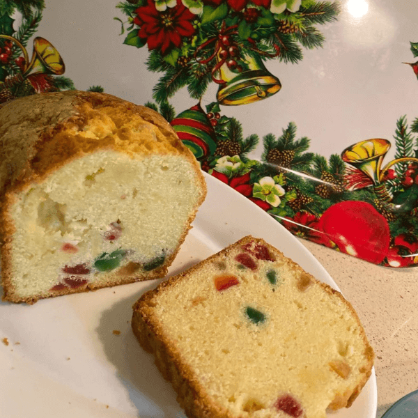 Plum cake casero imagen destacada