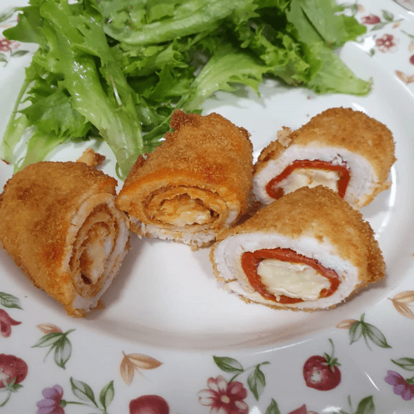 Rollitos de pollo imagen destacada