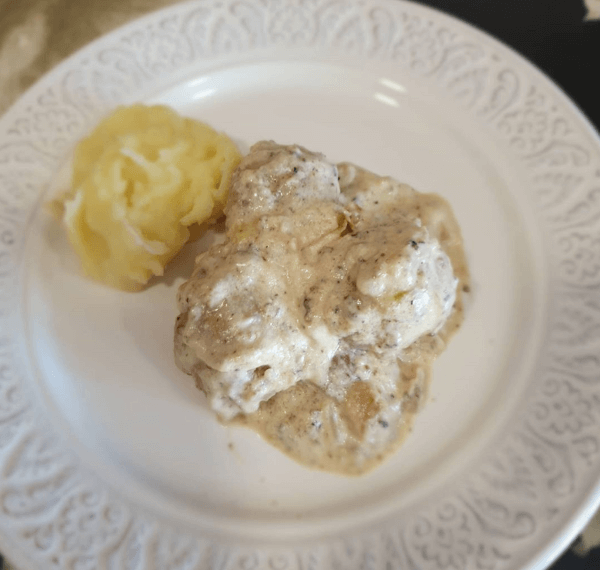 Albóndigas con salsa de trufa