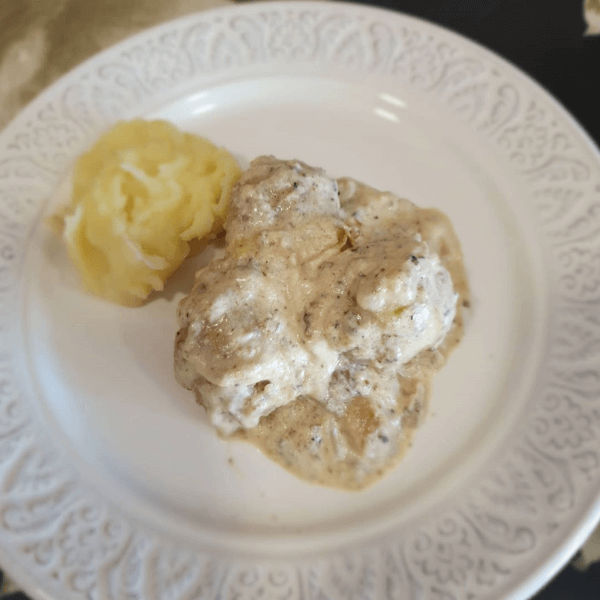 Albóndigas con salsa de trufa imagen destacada