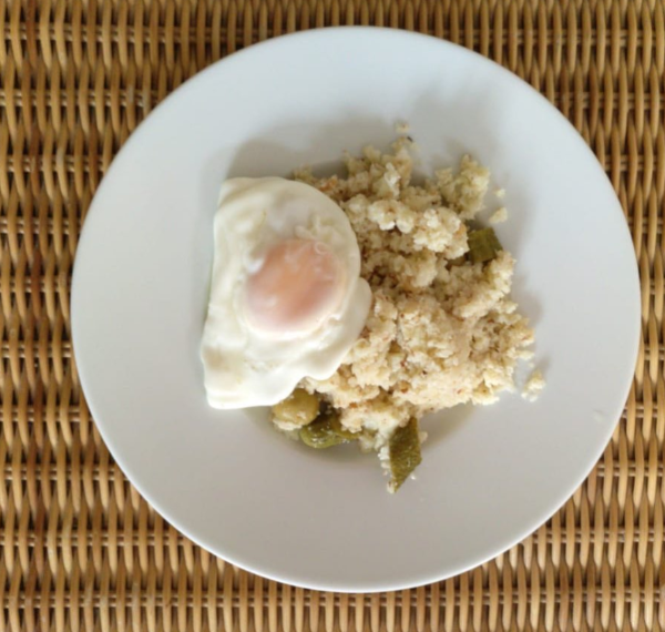 Migas de coliflor de MªJosé