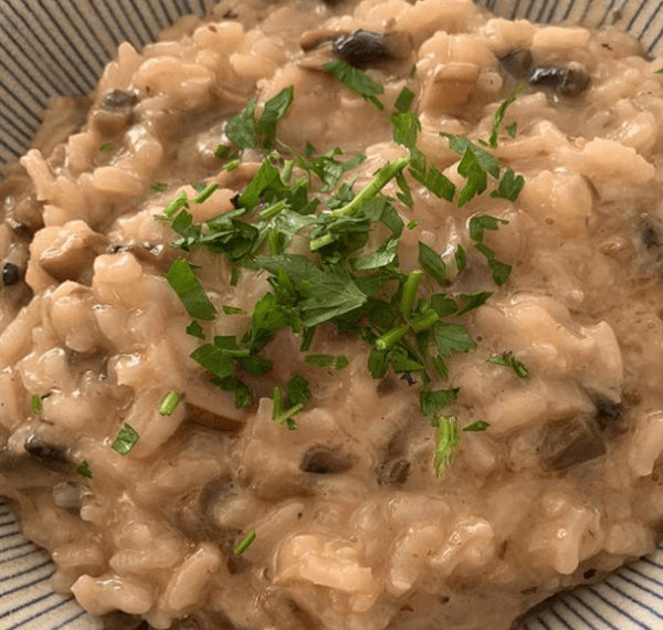 Risotto de setas de Toya