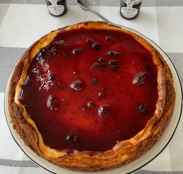 Tarta de queso sin gluten