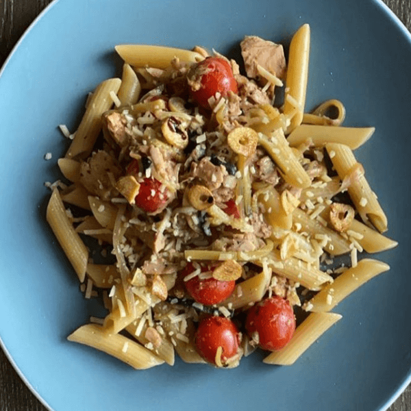 Pasta de verduras imagen destacada