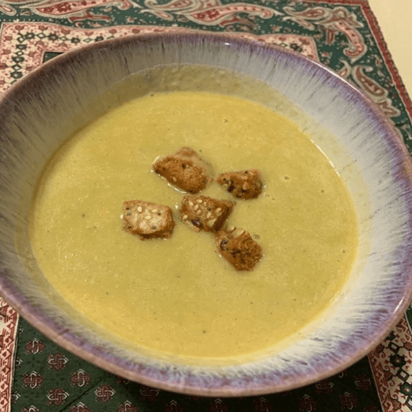 Crema de lentejas de Toya