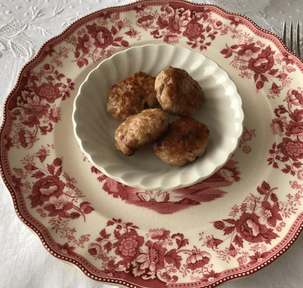 Hamburguesitas de salchichón de málaga