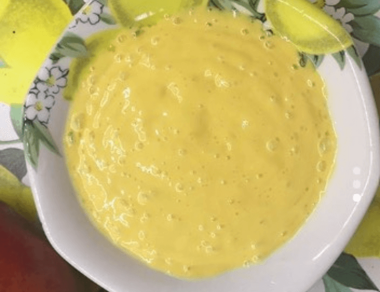 Mousse de mango