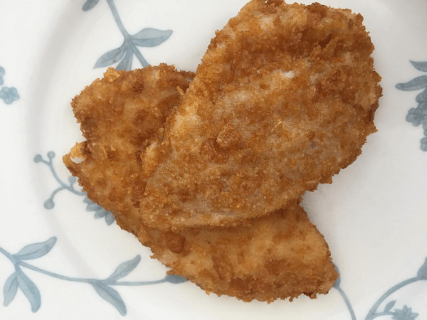 Pechugas fritas con cereales