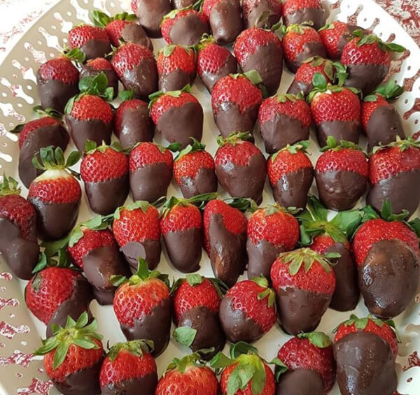 Fresas con chocolate