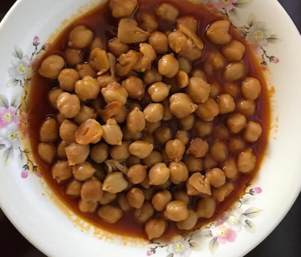 Garbanzos fritos