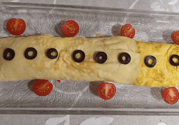 Rollo de tortilla de la abuela