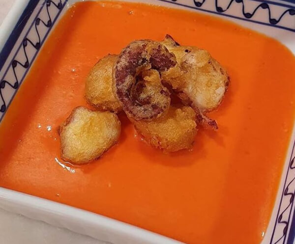 Pulpo en tempura imagen destacada