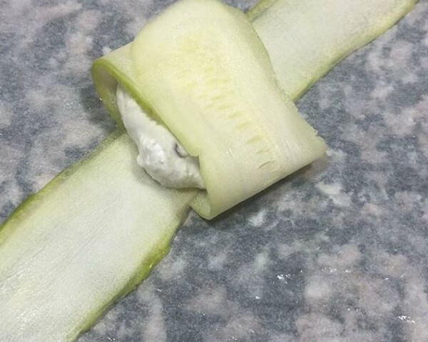 Raviolis de calabacín 