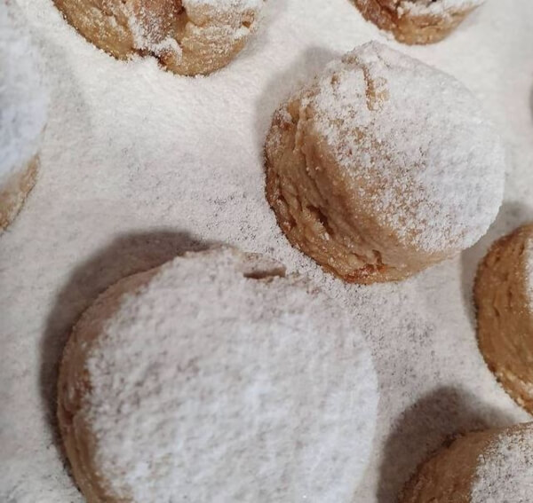 Polvorones de almendra