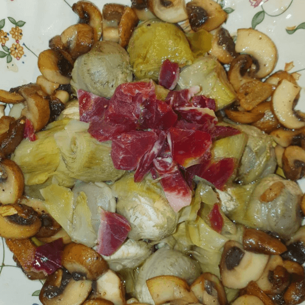 Alcachofas confitadas imagen destacada