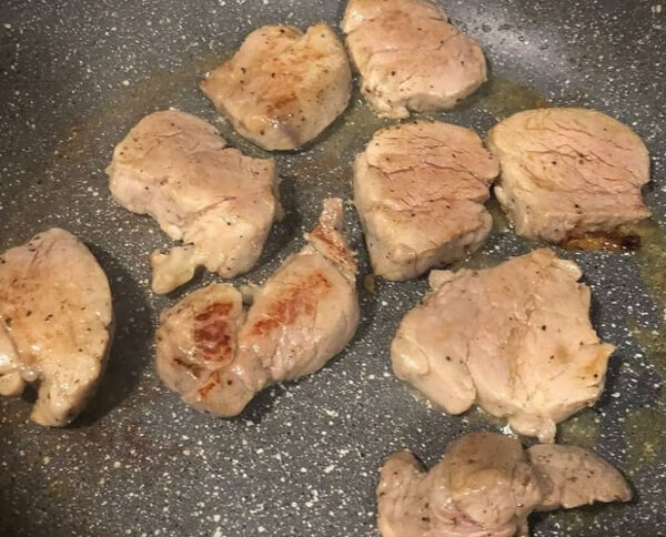 Solomillo ibérico al vino dulce