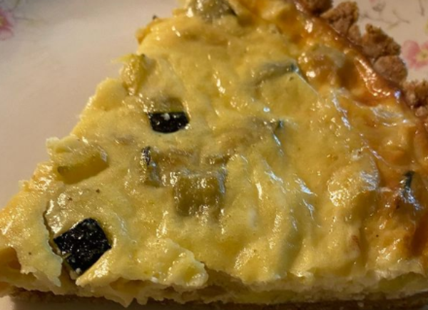 quiche de calabacín