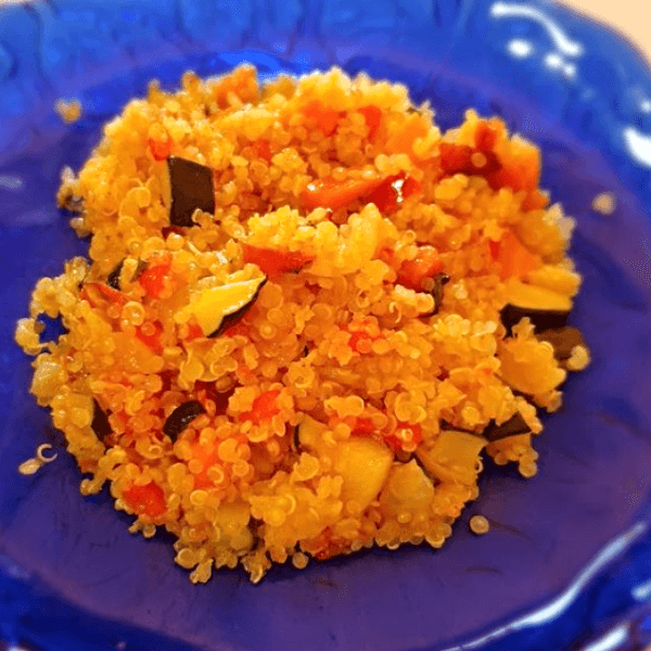 quinoa con verduras imagen destacada