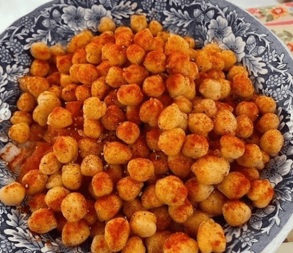 ensalada de garbanzos con pimentón